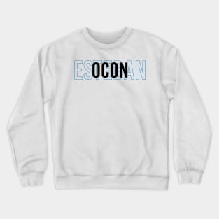 Esteban Ocon Driver Name - 2022 Season #3 Crewneck Sweatshirt